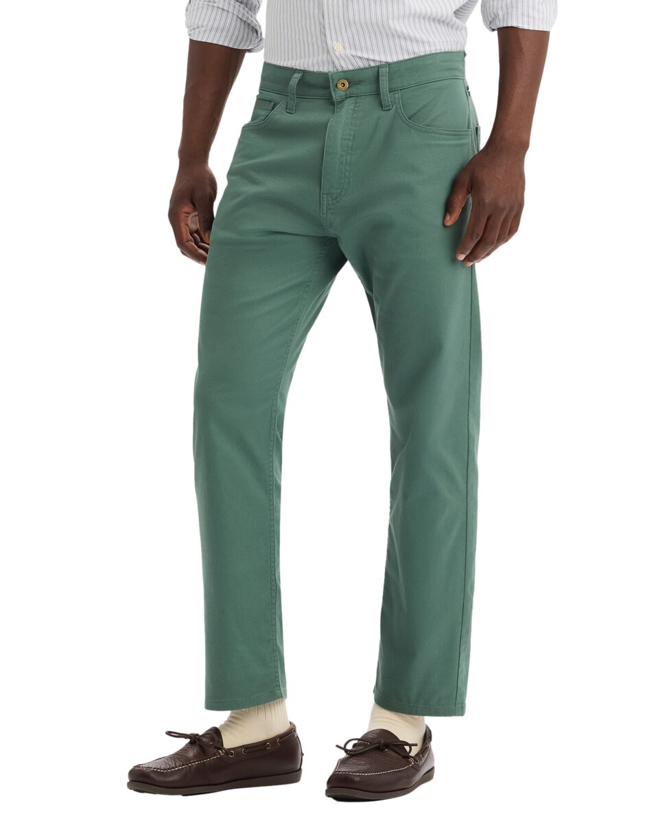 Pantalón recto Dockers de algodón para hombre