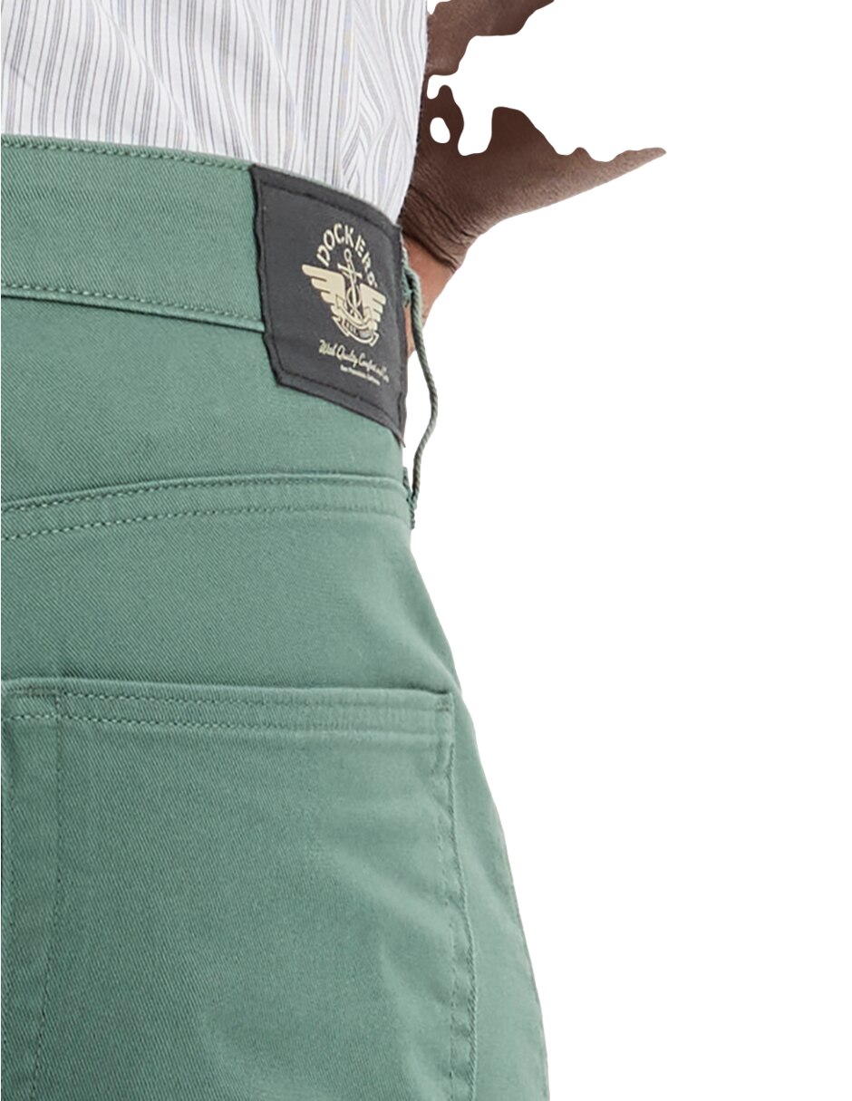 Pantalón recto Dockers de algodón para hombre