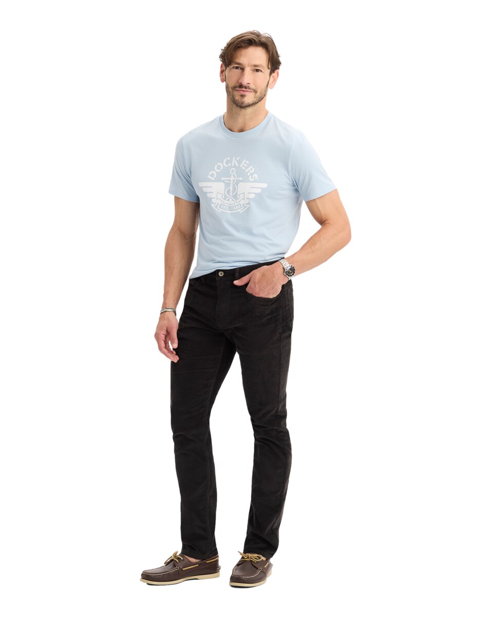 Playera cuello redondo para hombre