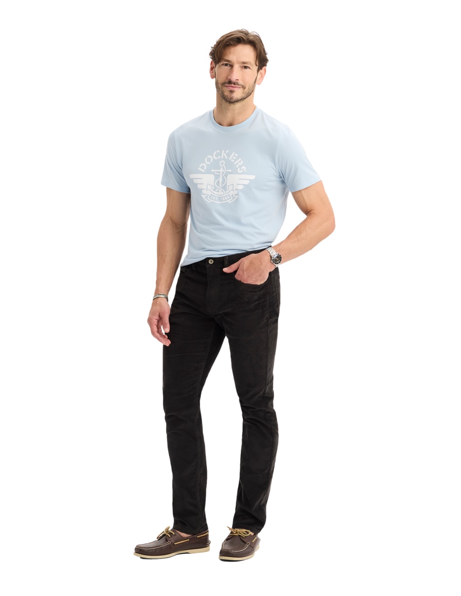 Playera Dockers cuello redondo para hombre