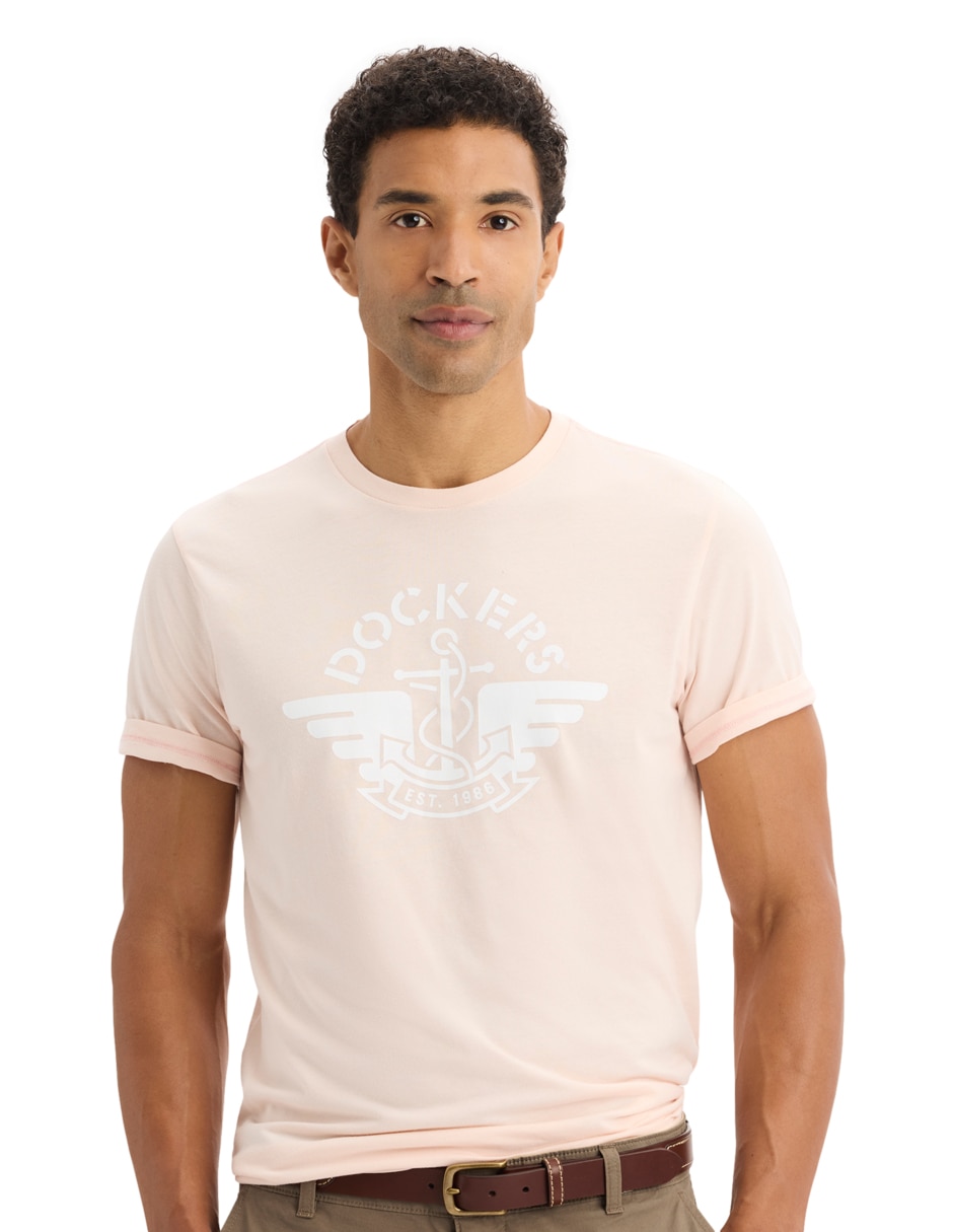 Playera Dockers cuello redondo para hombre