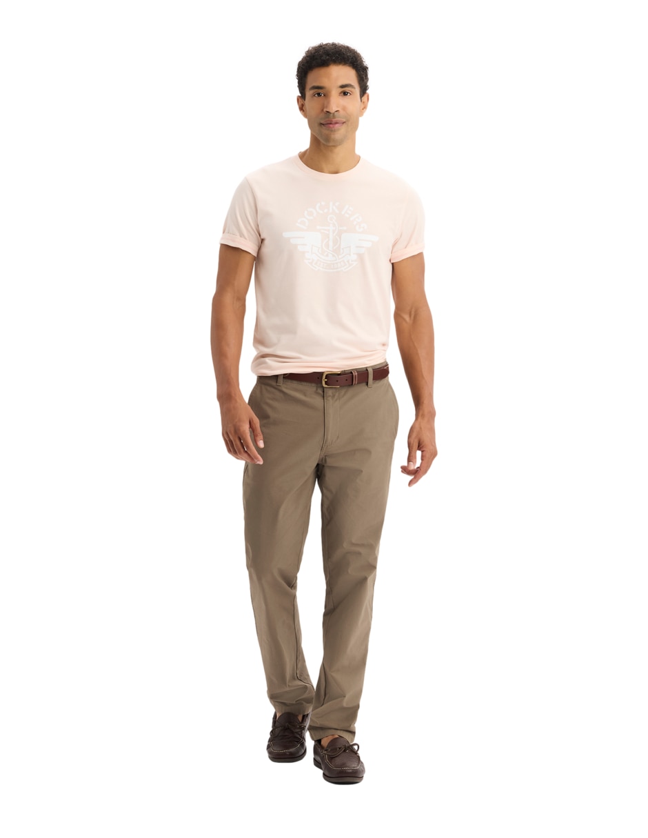 Playera Dockers cuello redondo para hombre