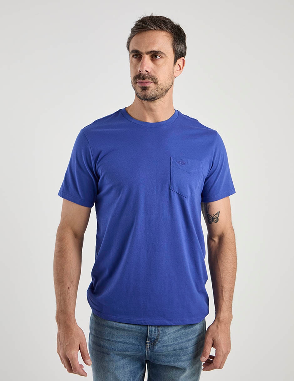 Playera cuello redondo para hombre 2