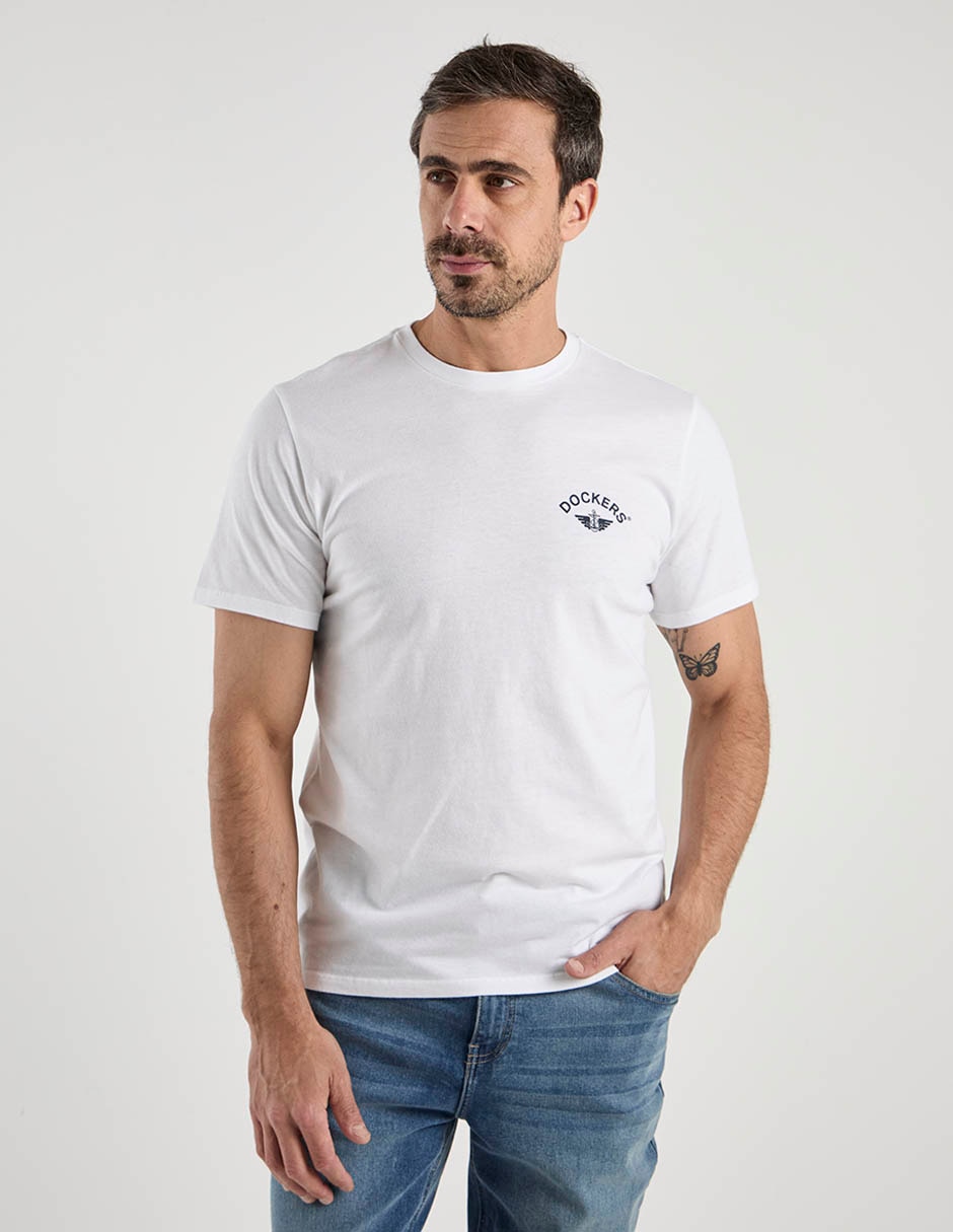 Playera cuello redondo para hombre 1
