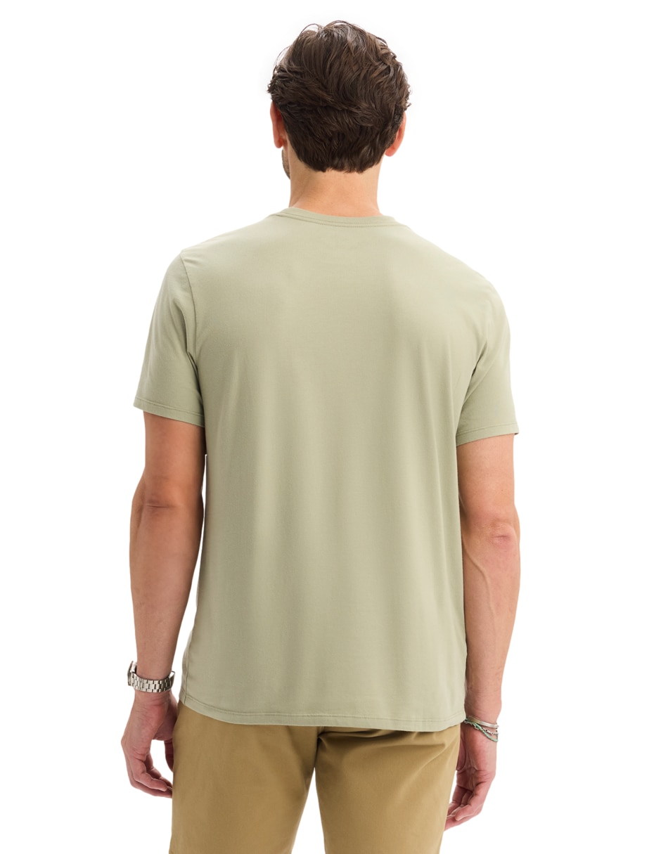 Playera cuello redondo para hombre 5