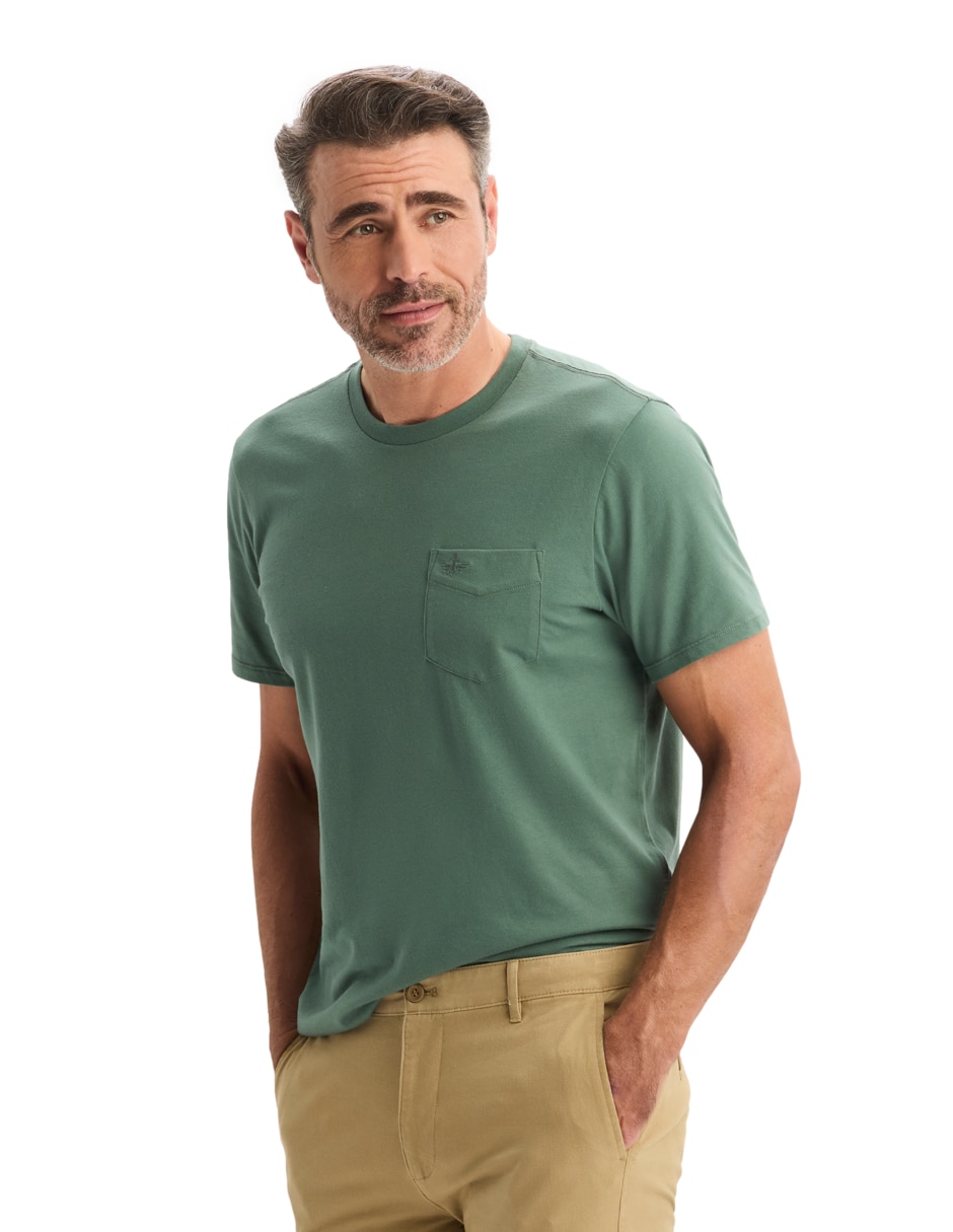 Playera cuello redondo para hombre 4