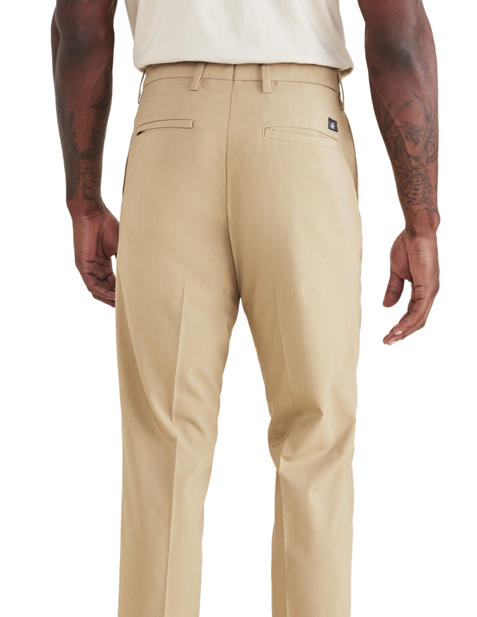 Pantalón de vestir chino slim Dockers de algodón para hombre