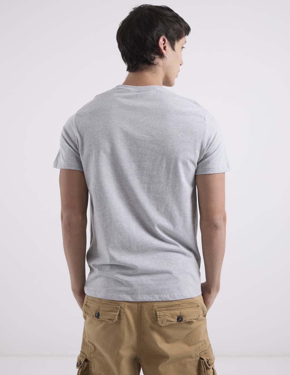 Playera cuello redondo para hombre 6