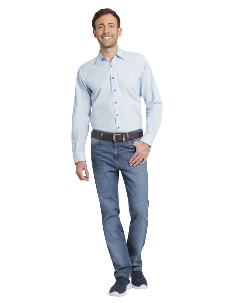 Jeans slim Lee 112369570 lavado claro para hombre