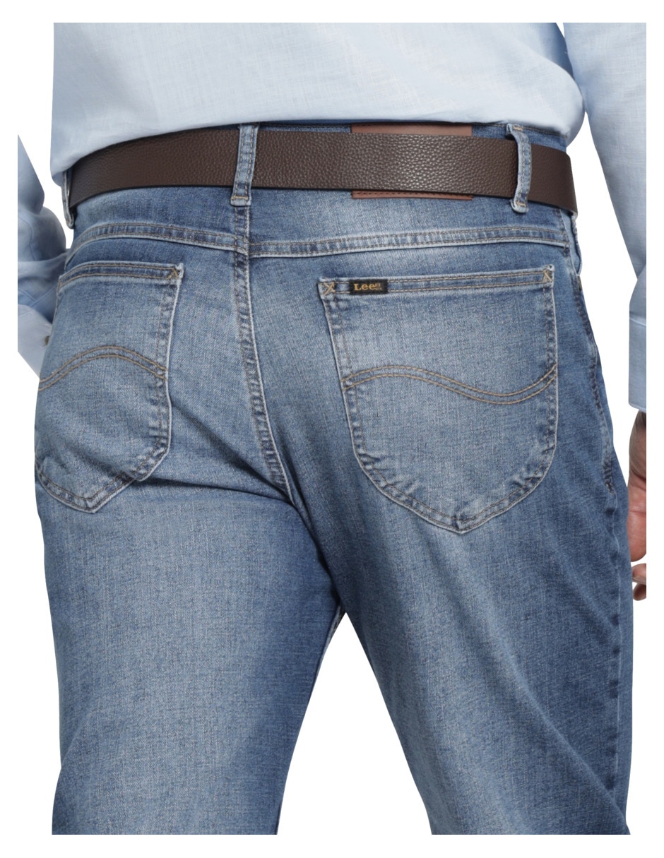 Jeans slim Lee 112369570 lavado claro para hombre