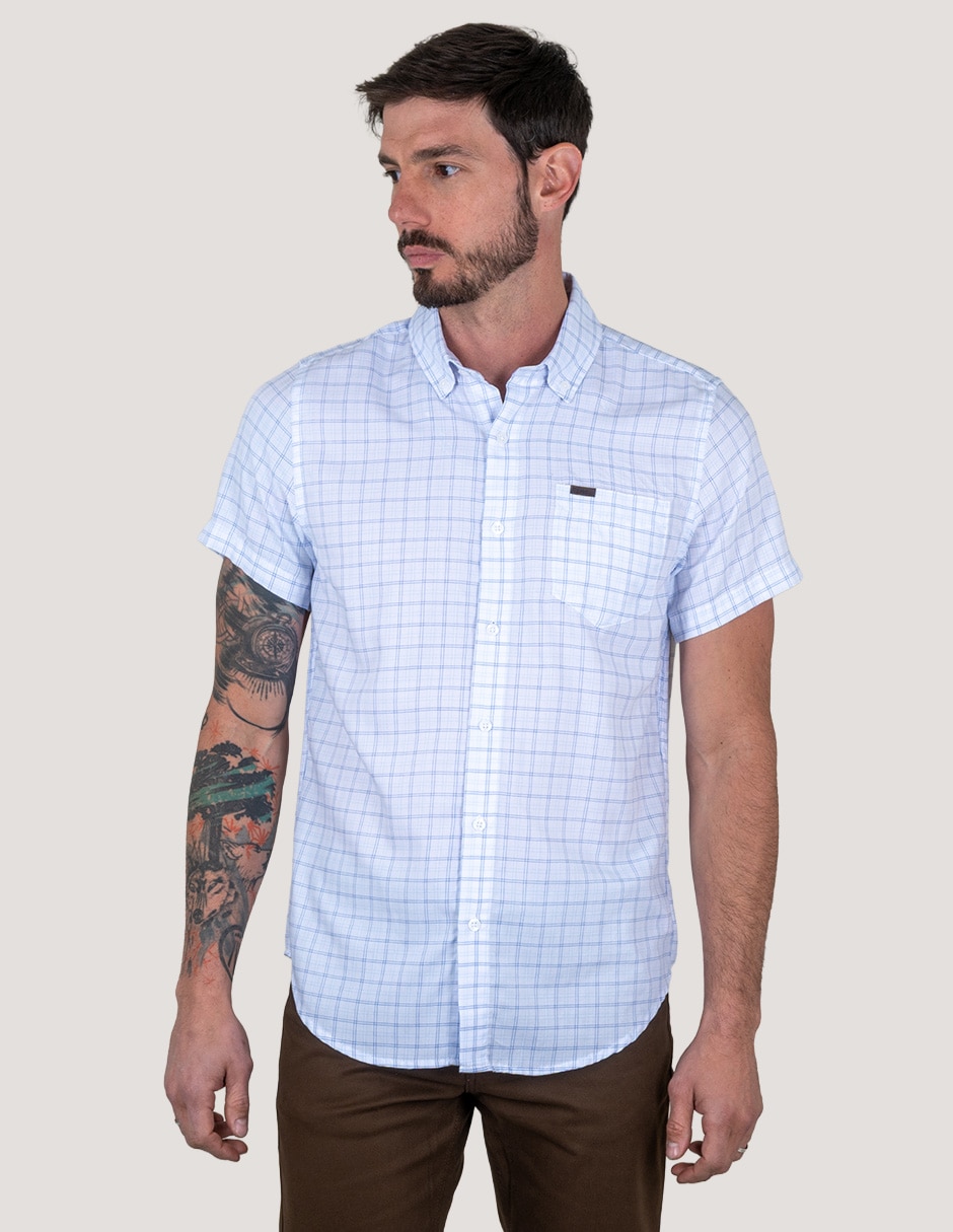 Camisa casual manga corta para hombre Camisa casual manga corta para hombre