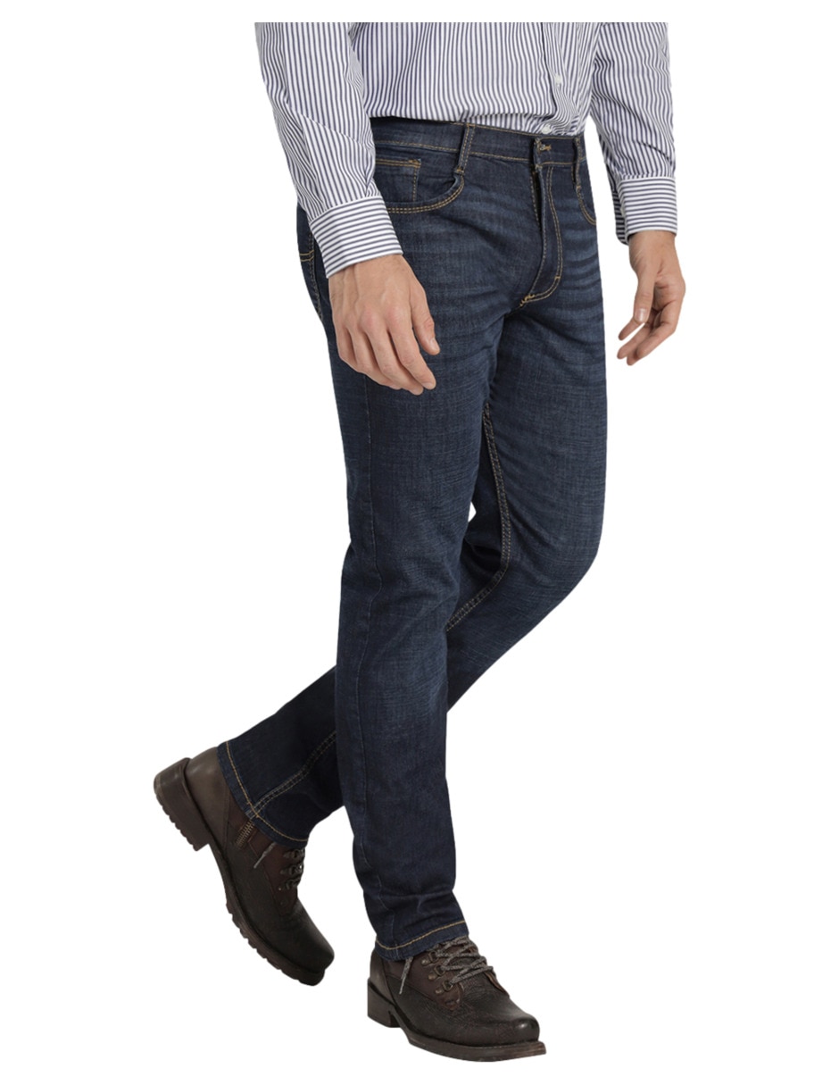 Jeans slim Lee 112365956 lavado whisker para hombre