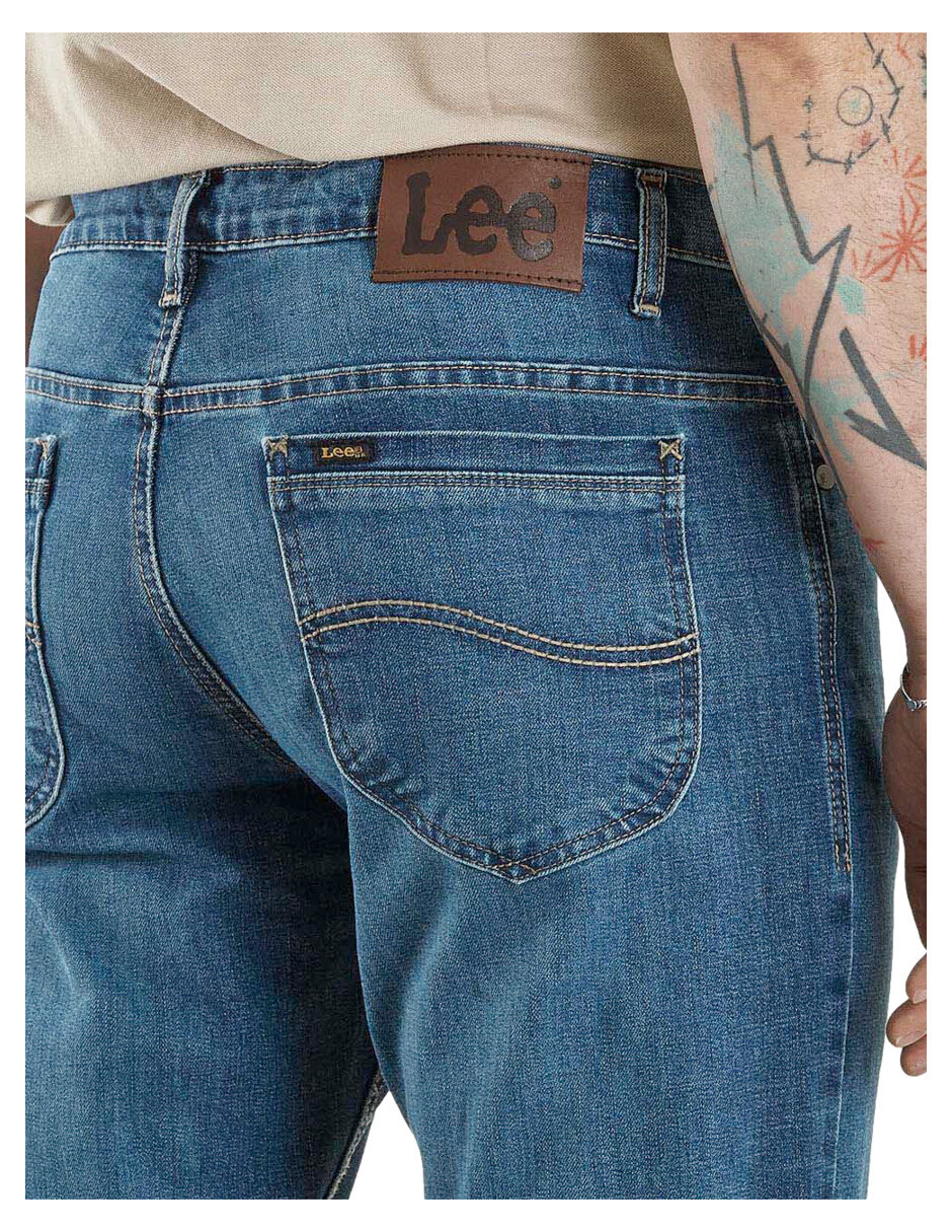 Jeans slim Lee 112380173 lavado whisker para hombre