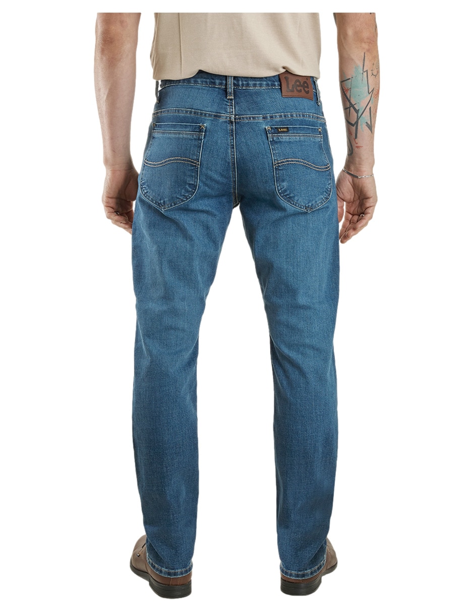 Jeans slim Lee 112380173 lavado whisker para hombre