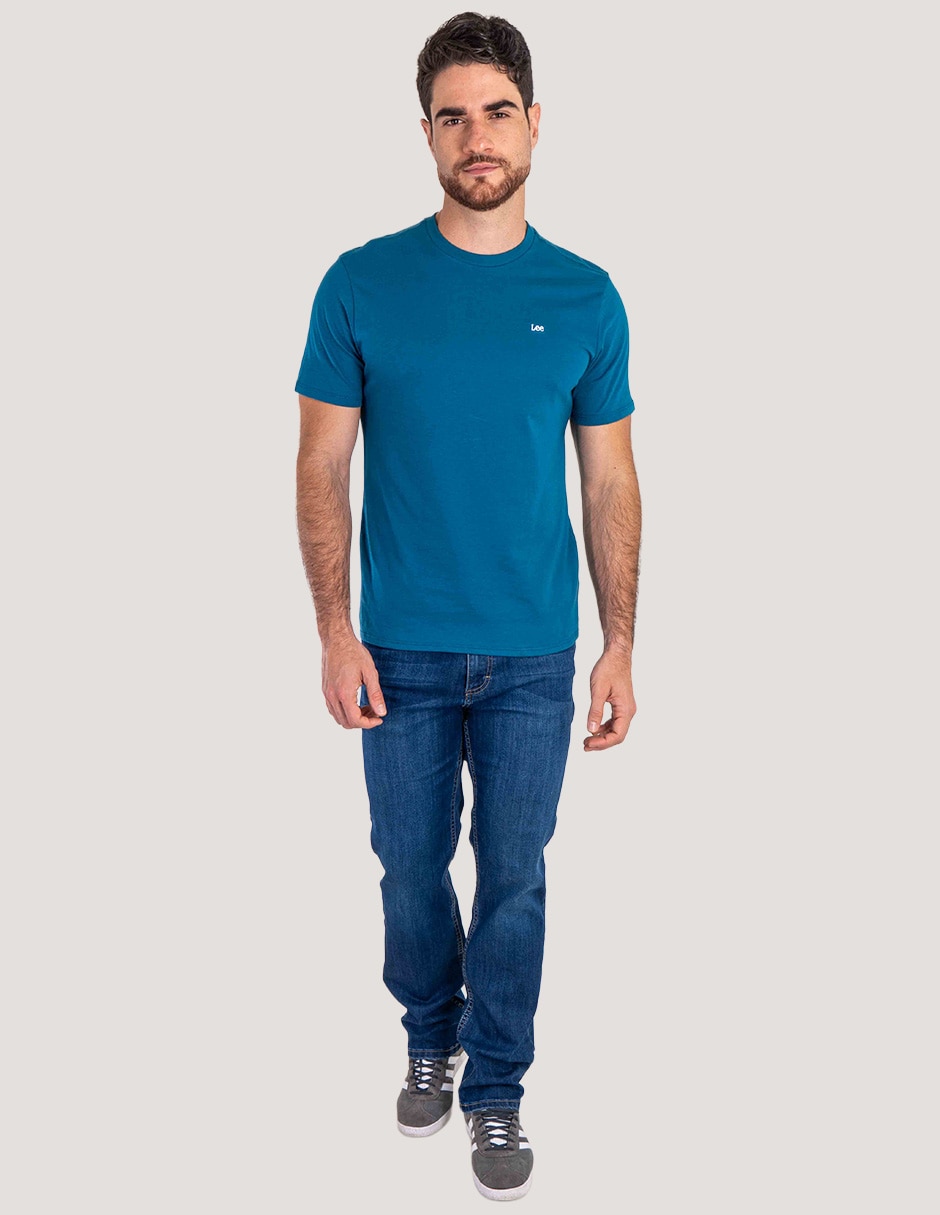 Jeans straight 112378365 lavado whisker Jeans straight 112378365 lavado whisker