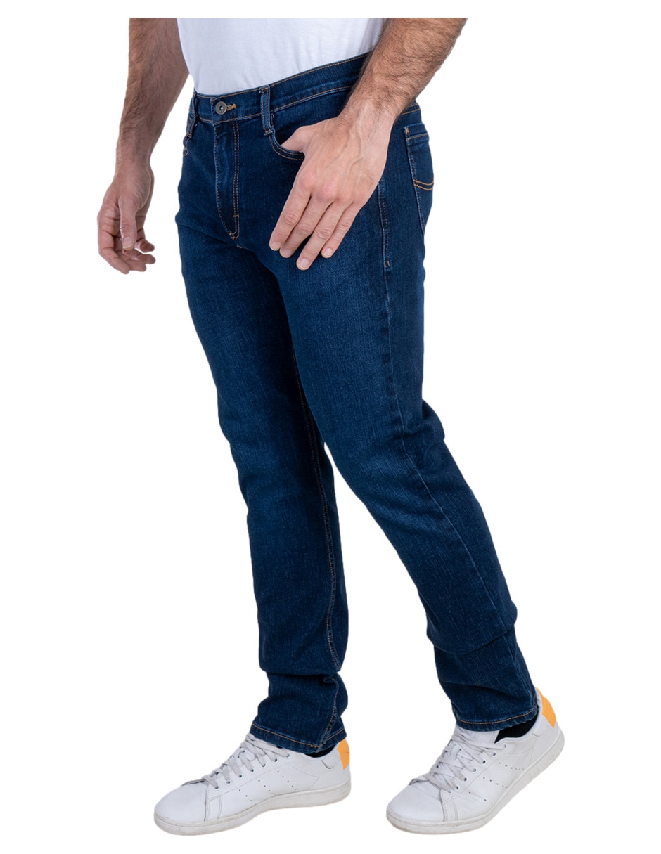 Jeans slim Lee 112380167 lavado whisker para hombre