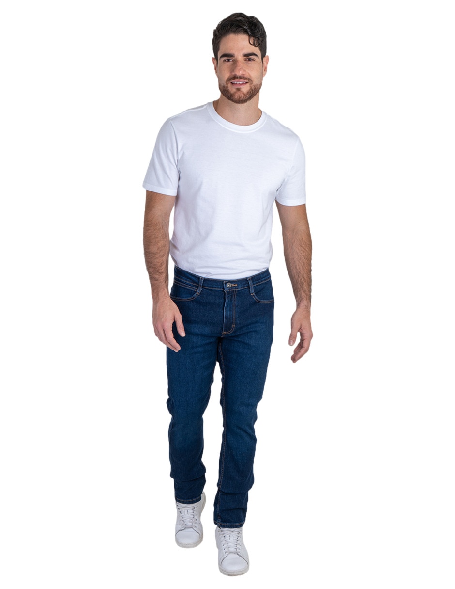 Jeans slim Lee 112380167 lavado whisker para hombre
