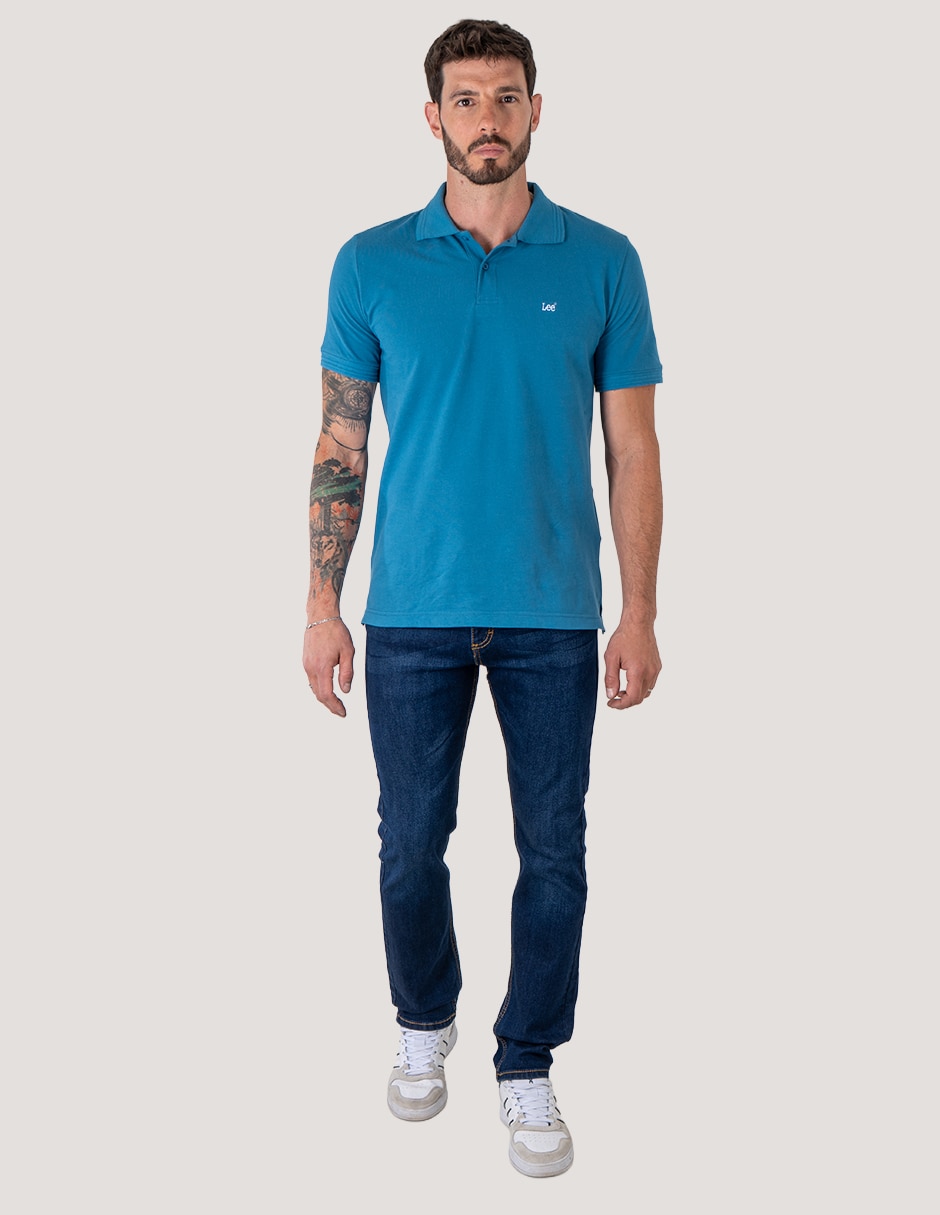 Playera tipo polo Lee para hombre