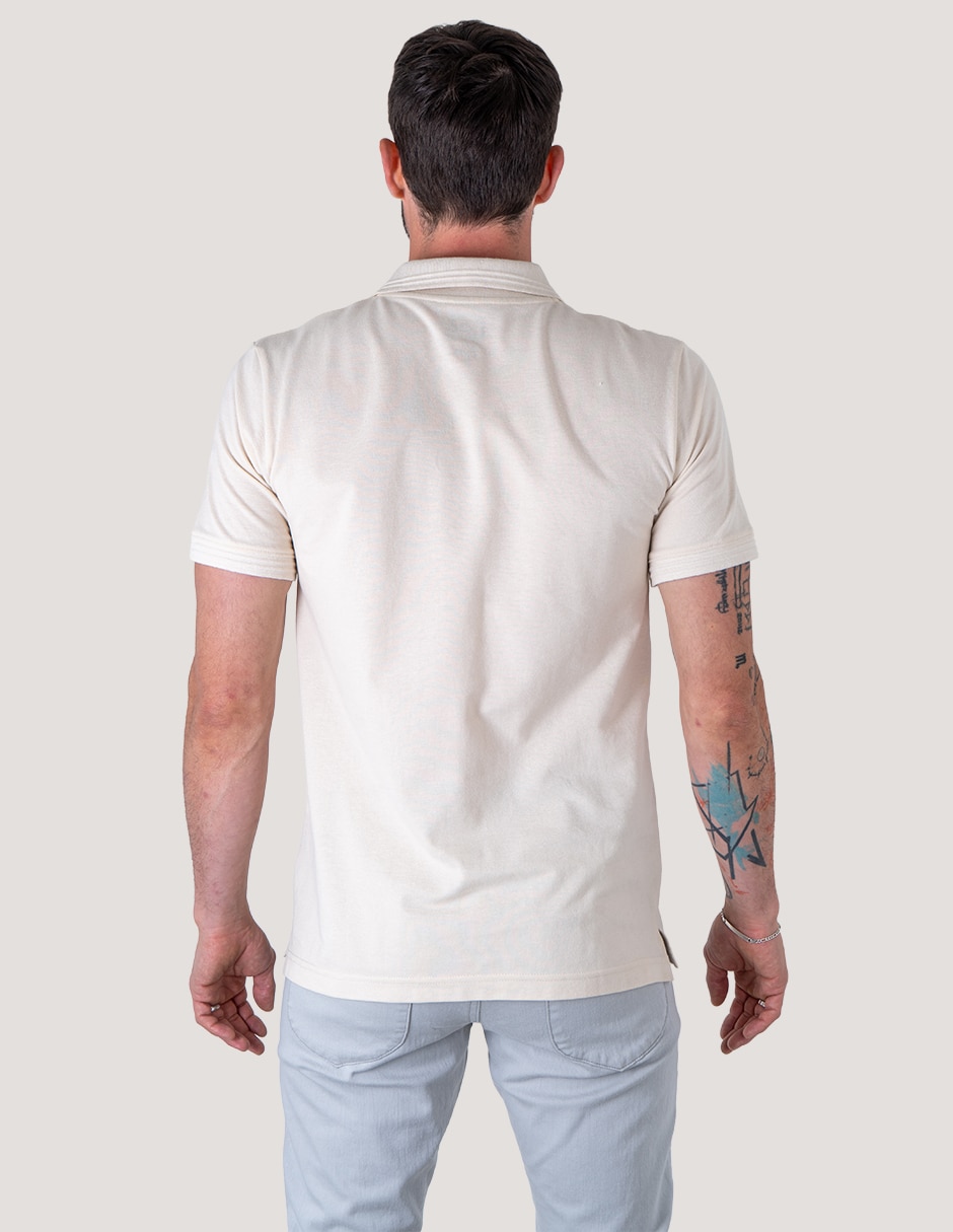 Playera tipo polo para hombre