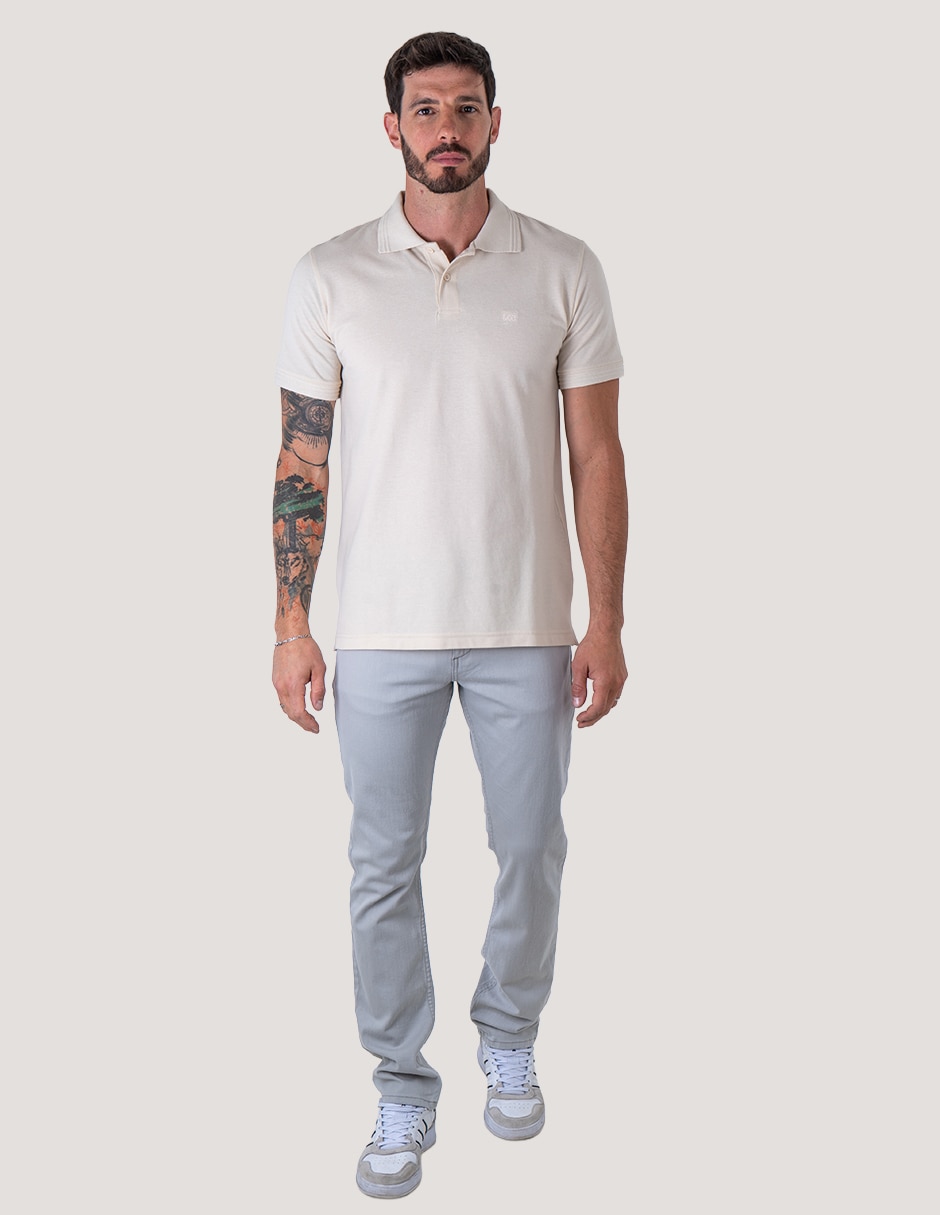 Playera tipo polo para hombre