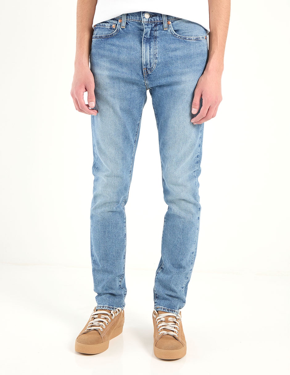 Jeans straight deslavado para hombre Jeans straight deslavado para hombre