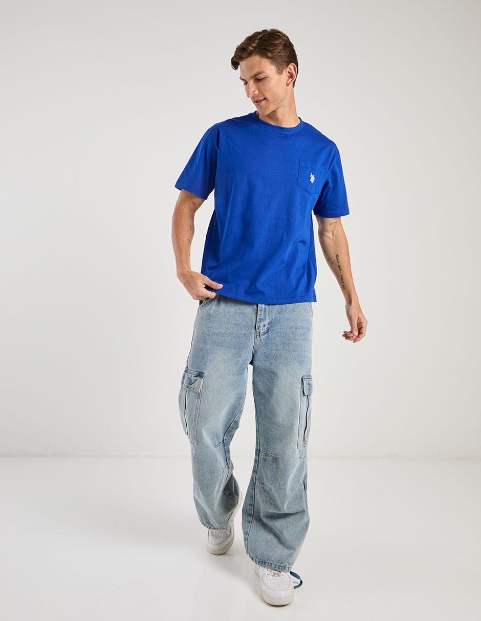 Playera cuello redondo para hombre 4