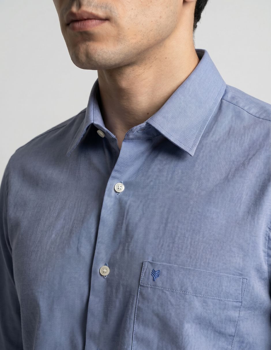 Camisa de vestir manga larga para hombre 3