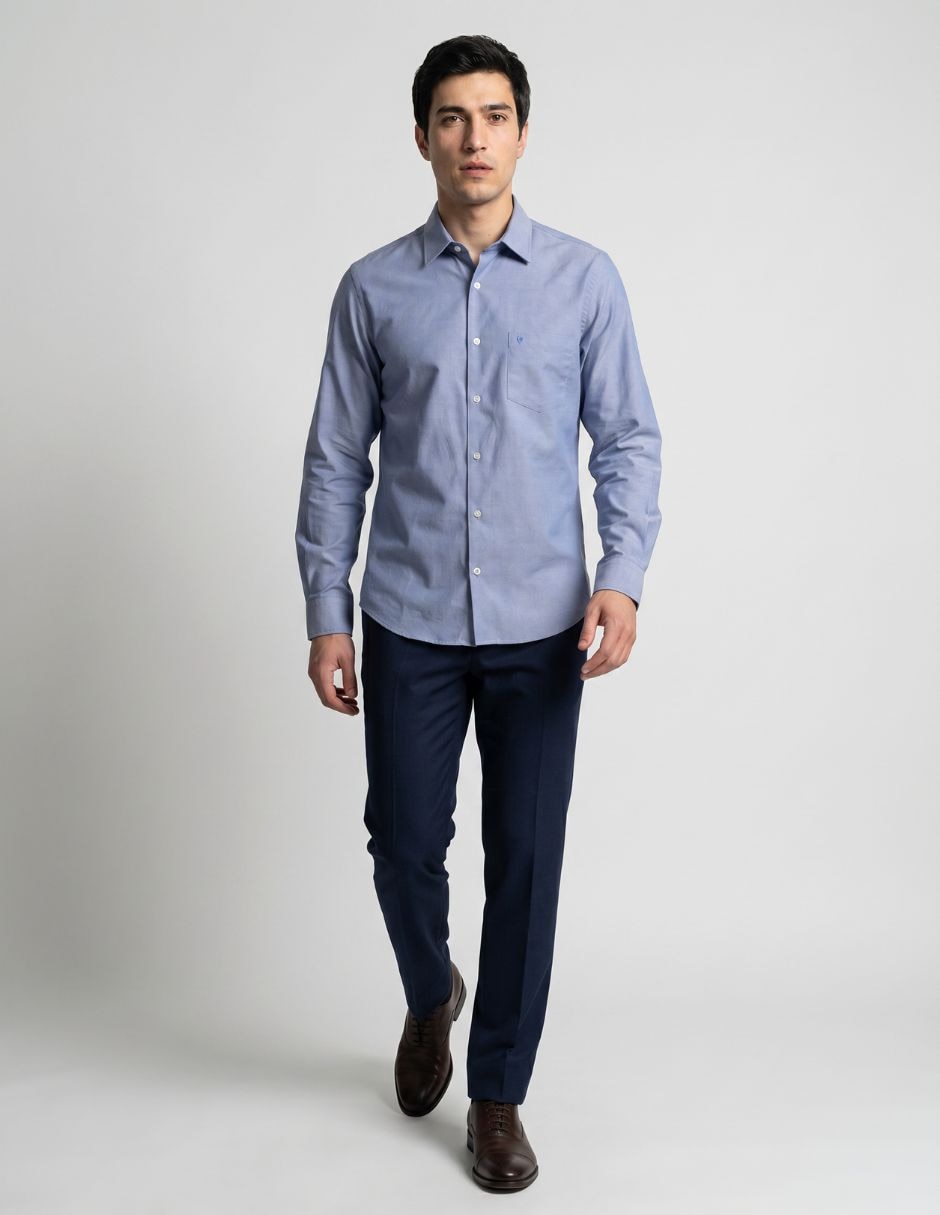 Camisa de vestir manga larga para hombre 2
