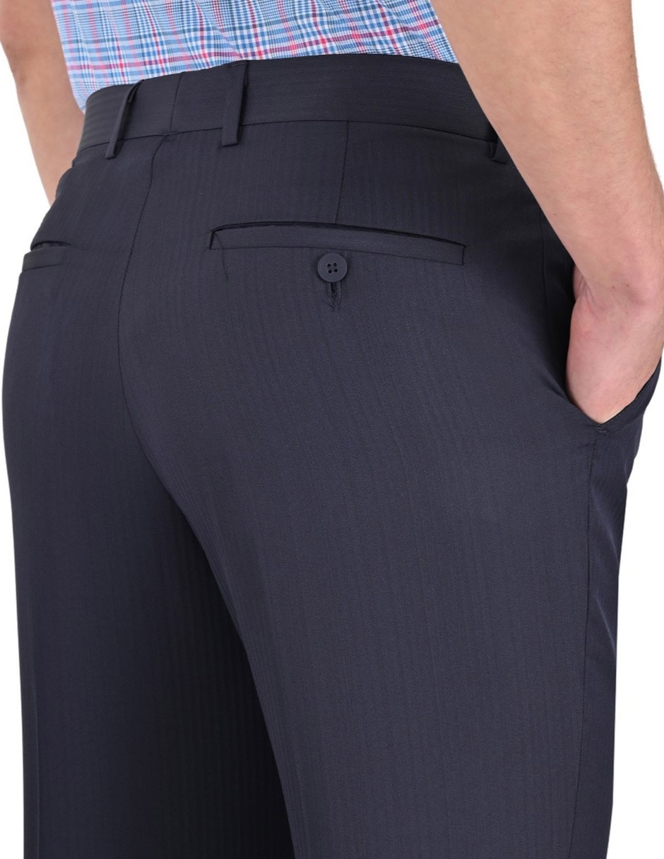 Pantalón de vestir regular para hombre 2