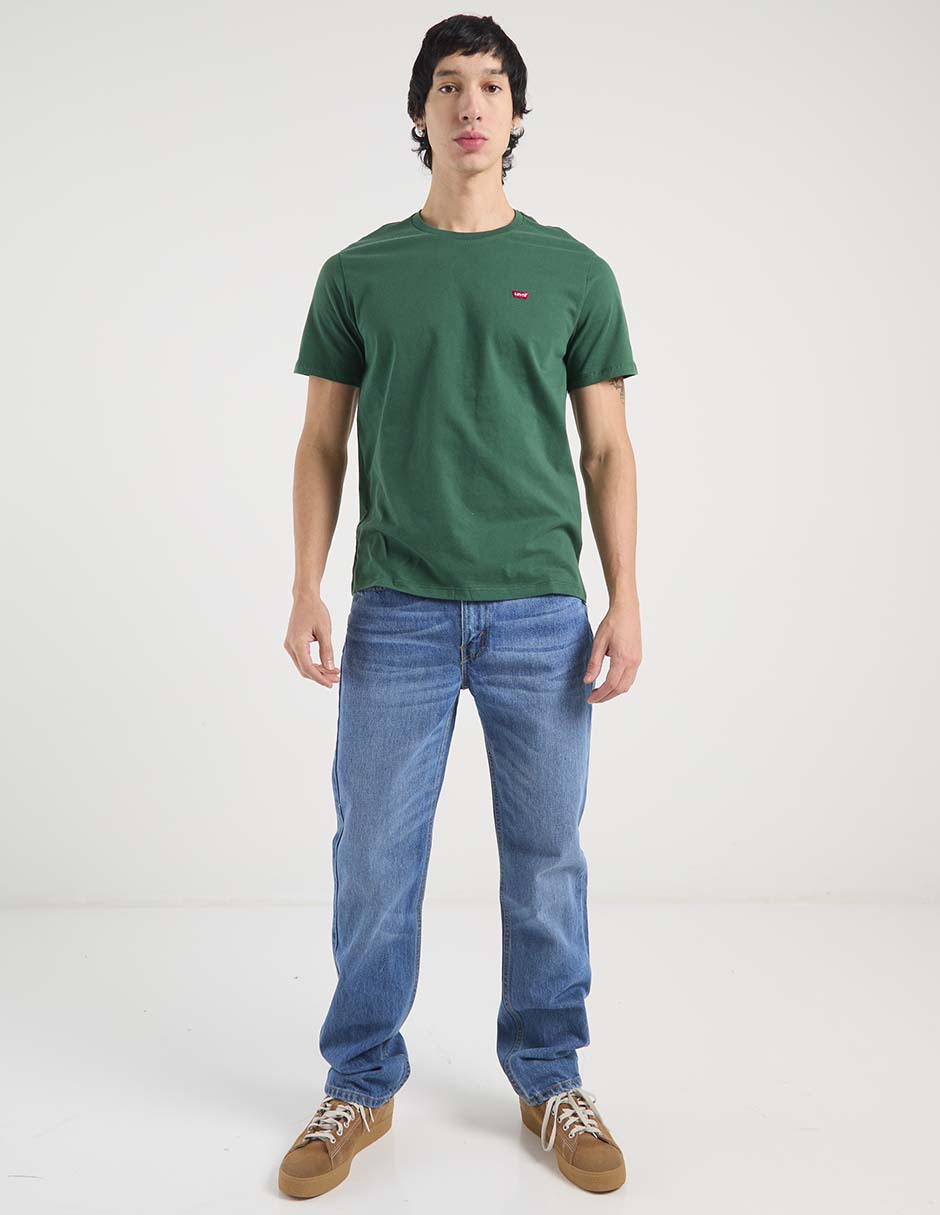 Jeans straight deslavado para hombre Jeans straight deslavado para hombre