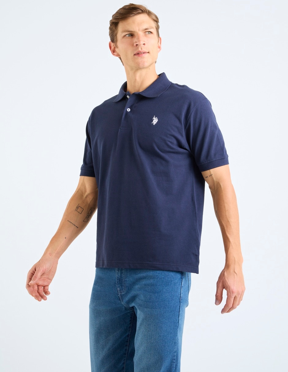 Playera tipo polo para hombre