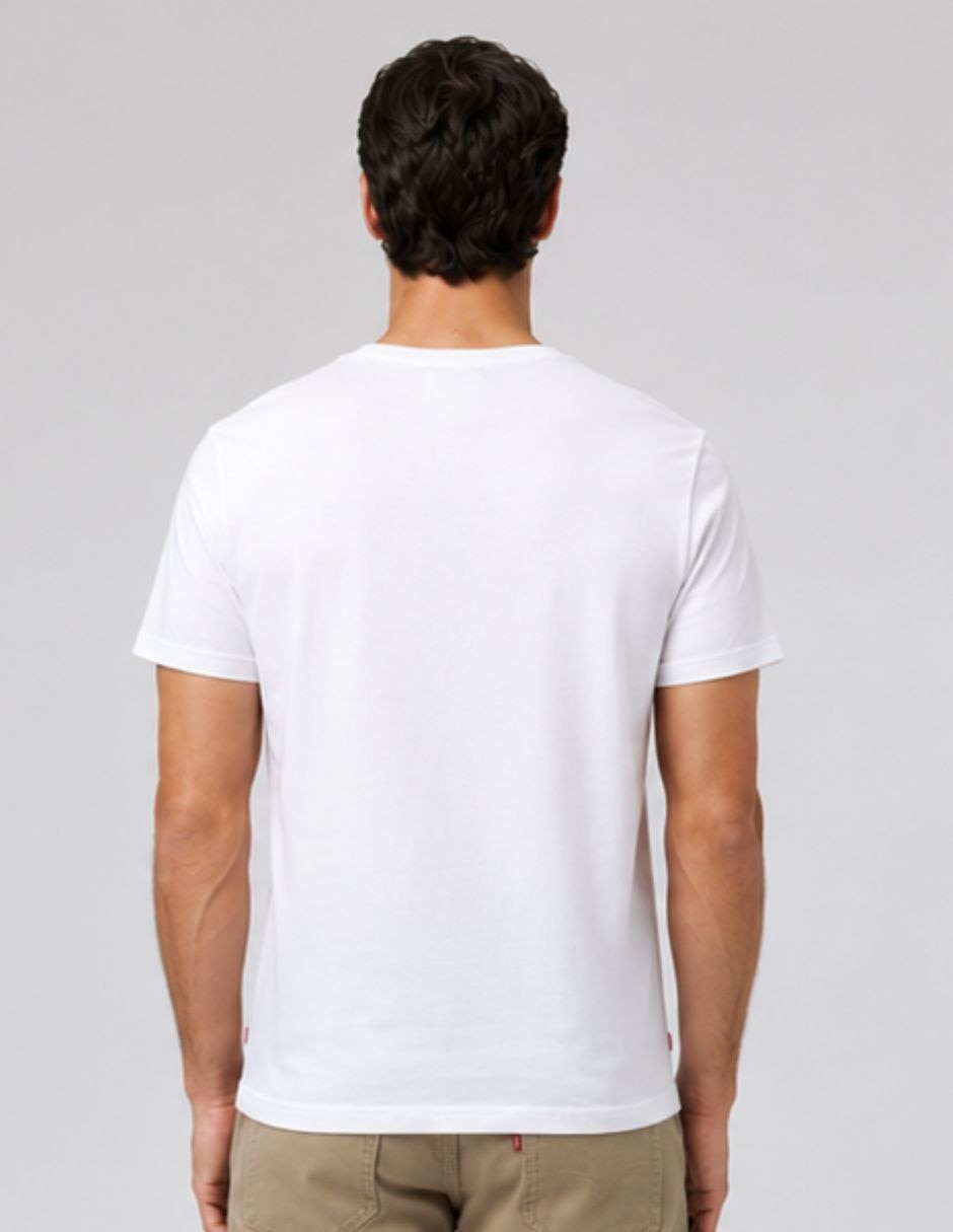 Playera cuello redondo para hombre 2
