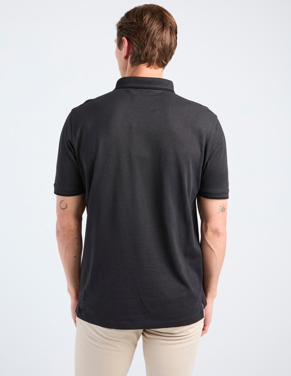 Playera cuello polo para hombre 6