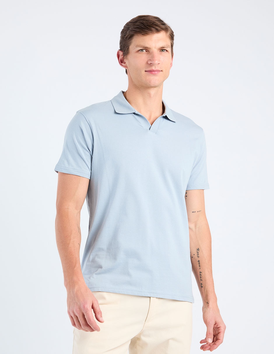 Playera tipo polo para hombre