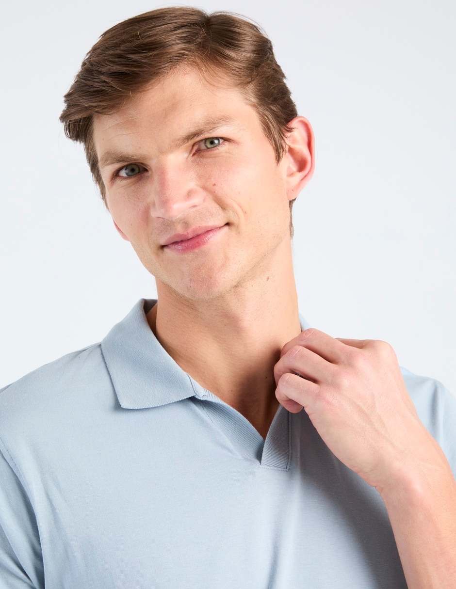 Playera cuello polo para hombre 6