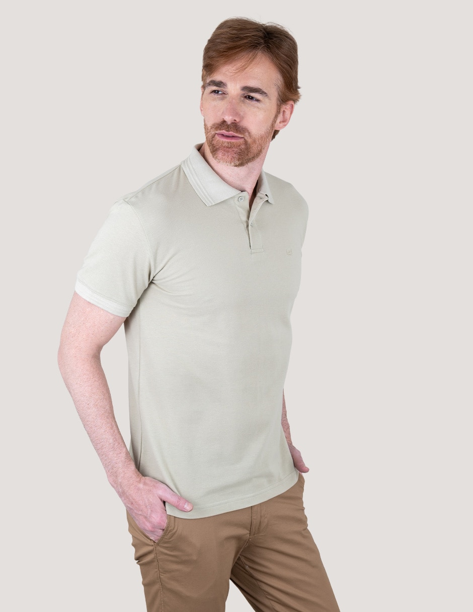 Playera tipo polo Lee para hombre