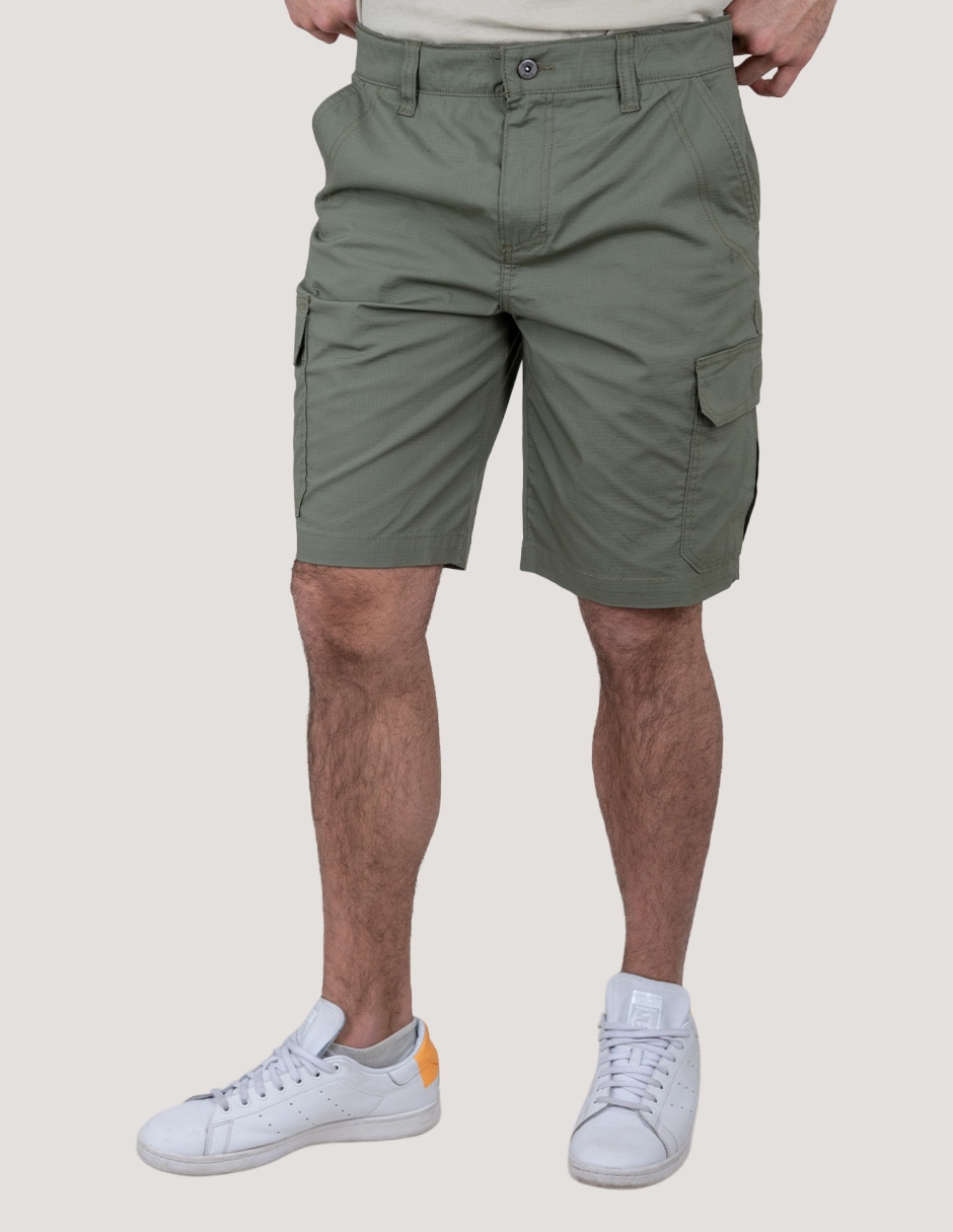 Bermuda Lee de algodón para hombre