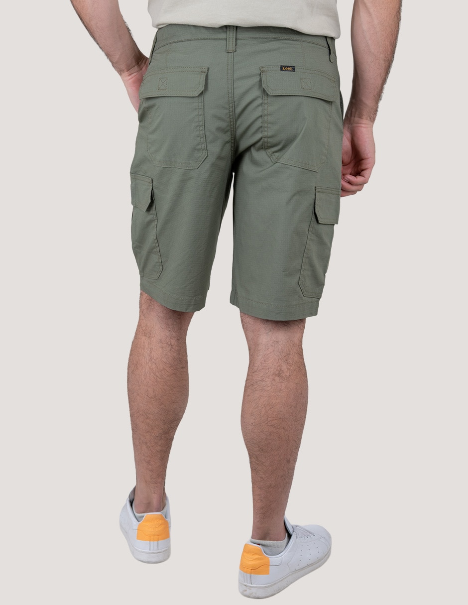 Bermuda Lee de algodón para hombre