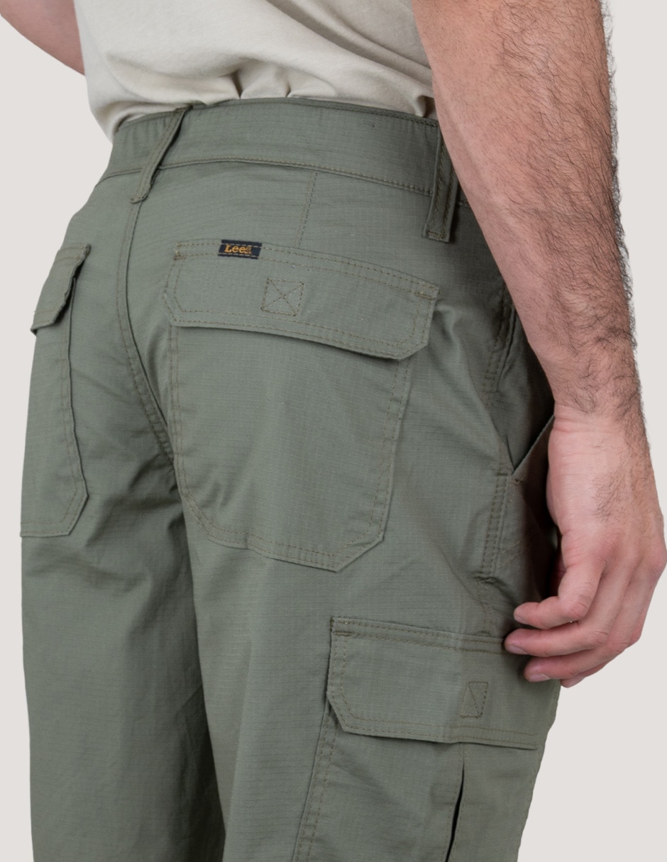 Bermuda Lee de algodón para hombre