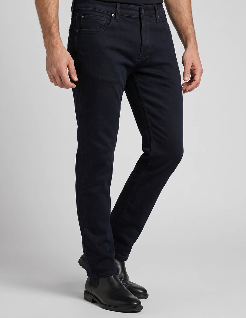 Jeans straight Lee lavado obscuro para hombre