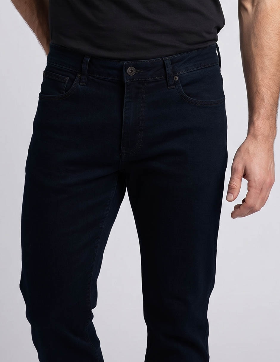 Jeans straight Lee lavado obscuro para hombre