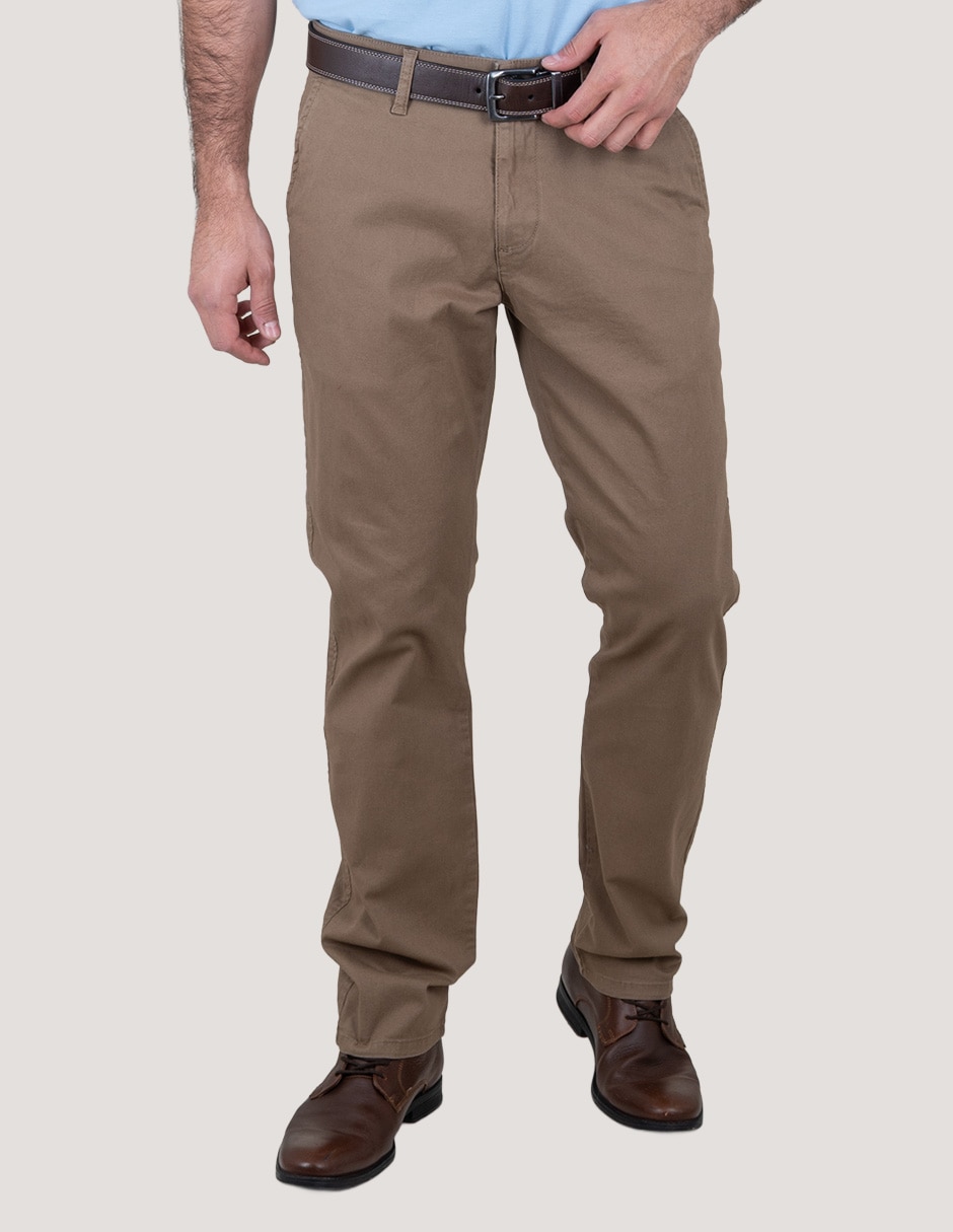 Pantalón recto Lee de algodón para hombre Pantalón recto Lee de algodón para hombre