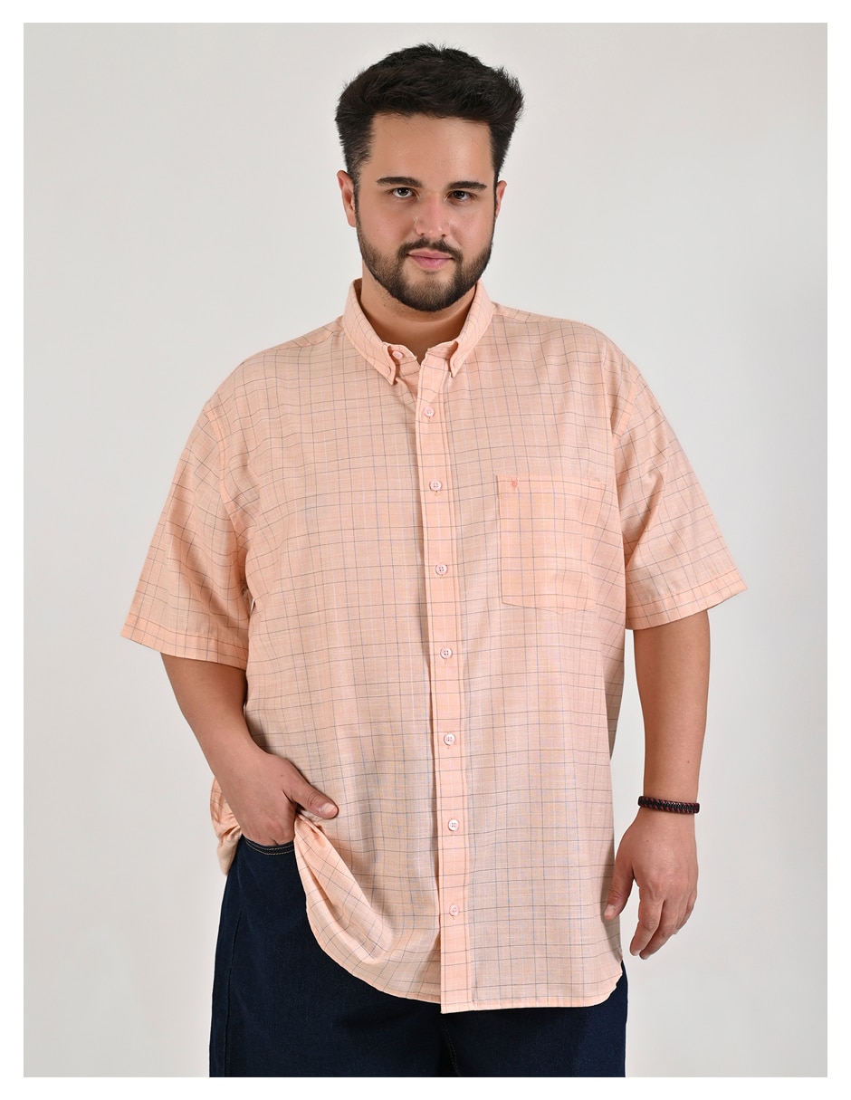 Camisa casual manga corta para hombre Camisa casual manga corta para hombre