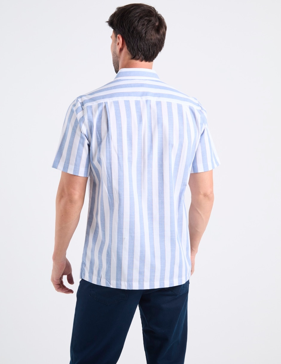 Camisa casual yale manga corta para hombre