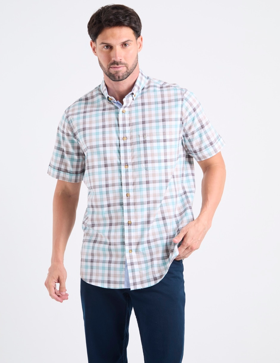 Camisa casual manga corta para hombre Camisa casual manga corta para hombre