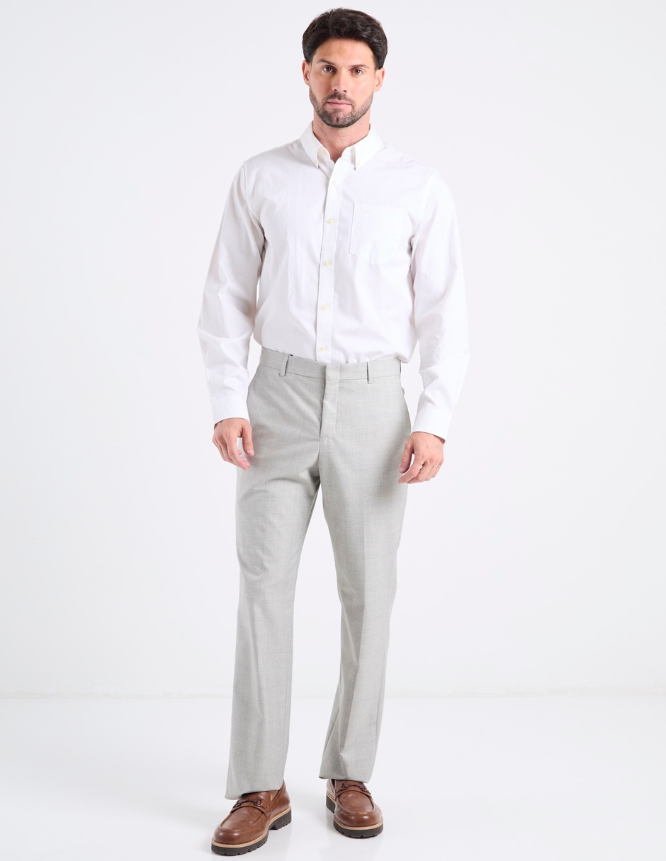 Pantalón business casual regular para hombre 3
