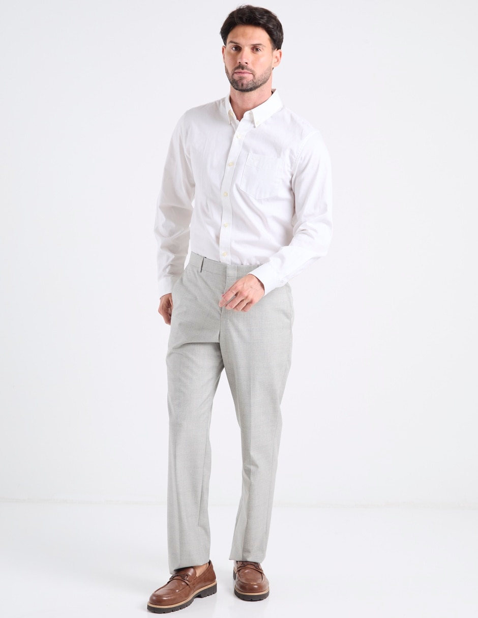 Pantalón business casual regular para hombre 5