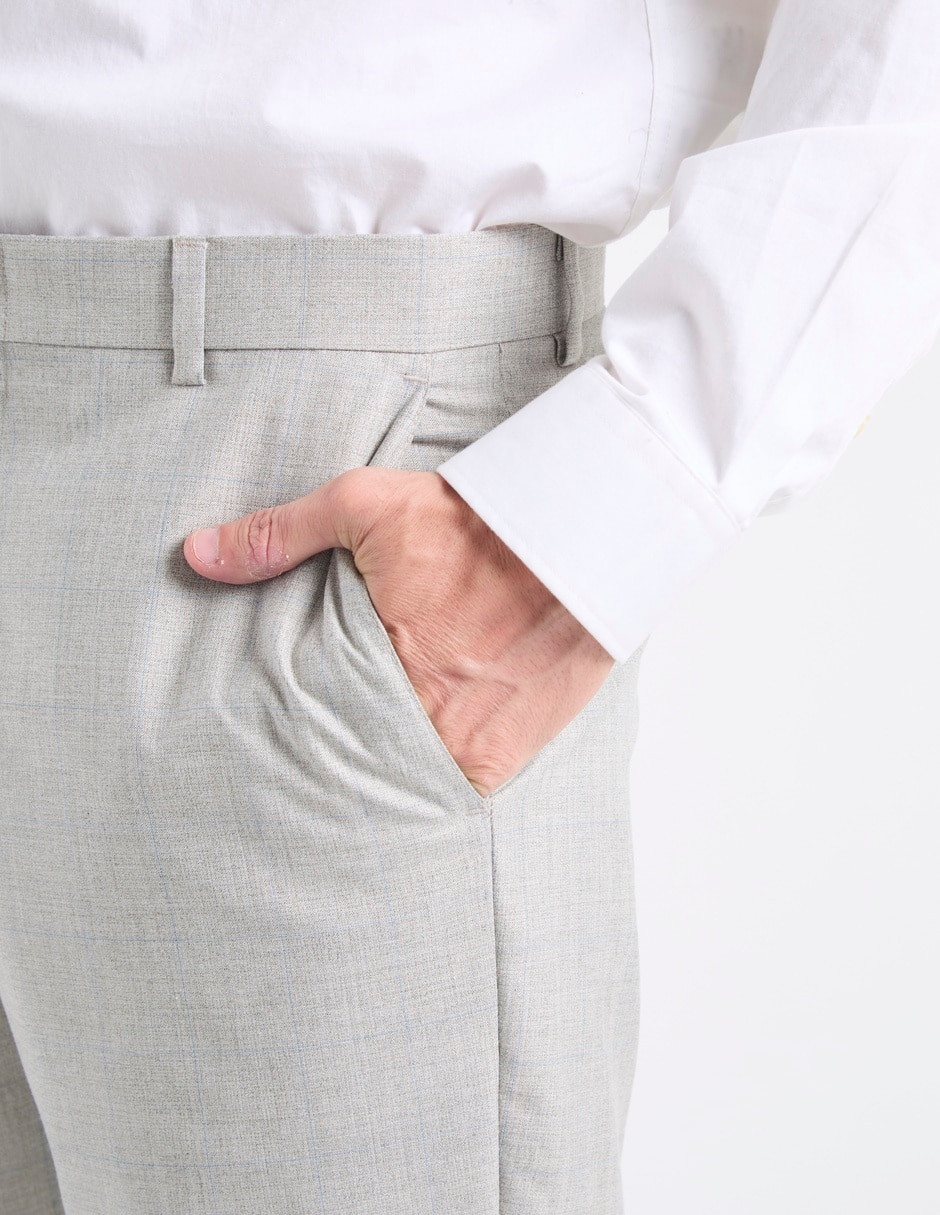 Pantalón business casual regular para hombre 6