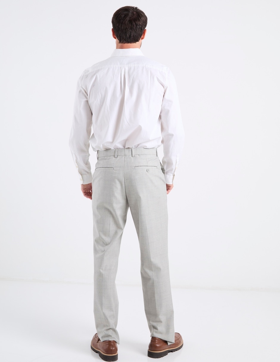 Pantalón business casual regular para hombre 4