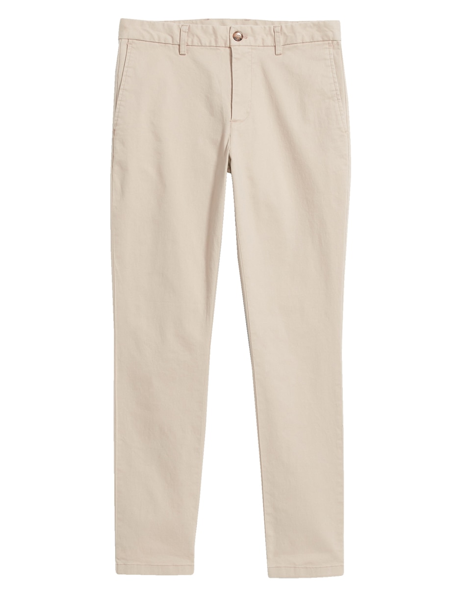 Pantalón casual chino slim Old Navy de algodón para hombre
